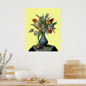 SEIZOENSFRUITEN - TULPEN POSTER (Keuken)