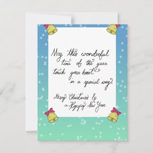 Seizoensgebonden citaat Kerstkaart (Voorkant)