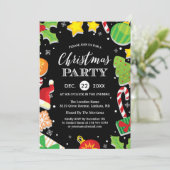 Seizoensgebonden feestdag — kerstfeest kaart (Staand voorkant)