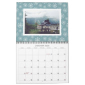 Seizoensgebonden fotokalender kalender (Jan 2026)