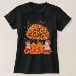 Seizoensgebonden goedheid Happy Herfst Kinderen en T-shirt