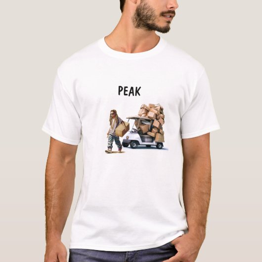 Seizoensgebonden levering Man T-shirt (Voorkant)