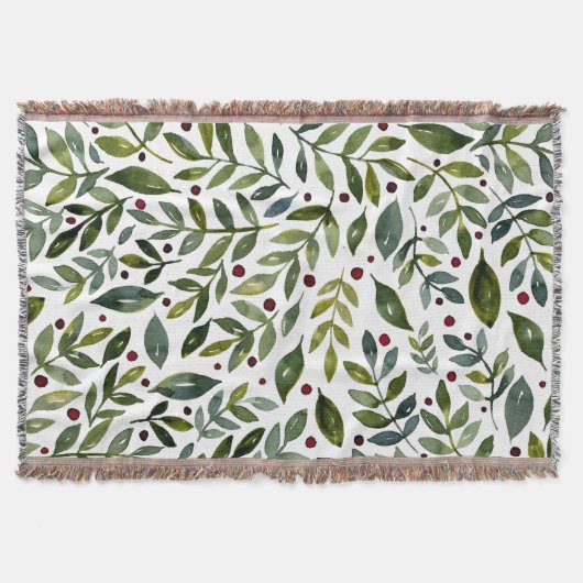 Seizoensgebonden waterverf en bessen deken (Voorkant)