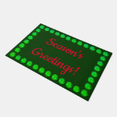 Seizoensgordijnen Doormat Deurmat (Schuin)