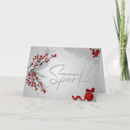 Seizoensgroet Kaart (Voorkant)