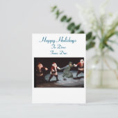 Seizoensgroetekaart Feestdagenkaart (Staand voorkant)