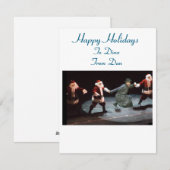 Seizoensgroetekaart Feestdagenkaart (Voorkant / Achterkant)