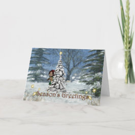 Seizoensgroeten Feestdagen Kaart