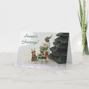 Seizoensgroeten Feestdagen Kaart