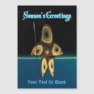 Seizoensgroeten - Fractal Inuit Hunter