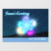 Seizoensgroeten - Jack Frost Raamsticker (Vel)