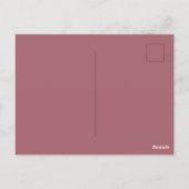 Seizoensgroeten Kerst Script Briefkaart (Achterkant)
