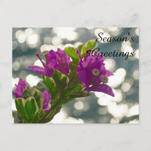 Seizoensgroeten Lente Bloemen Bokeh Briefkaart