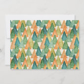 Seizoensgroeten Modern Familie Foto  Feestdagenkaart (Achterkant)