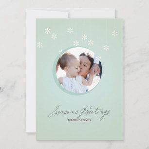 Seizoensgroeten {PhotoCard} Feestdagenkaart