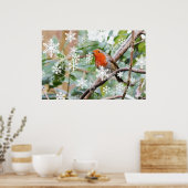 Seizoensgroeten. Poster (Keuken)