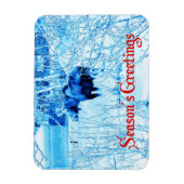 Seizoensgroeten - Stadsmazen Magneet (Verticaal)