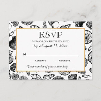 Seizoenshells Beach Wedding Response RSVP