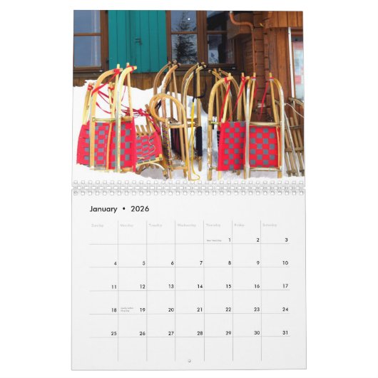 Seizoenskalender Kalender (Jan 2026)