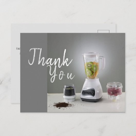 Seizoensklant briefkaart (Voorkant / Achterkant)