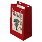  Seizoensmeisje Klein Cadeauzakje (Voorkant Gekanteld)