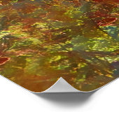 Seizoensschilderende fotografische kunstdrukken poster (Hoek)