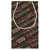 Seizoensschilderpatroon ID593 Klein Cadeauzakje (Achterkant)