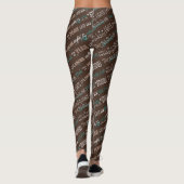 Seizoensschilderpatroon ID593 Leggings (Achterkant)