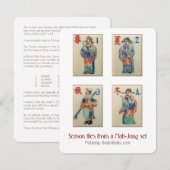 Seizoenstegels - Toelichting Kaart (Voorkant / Achterkant)