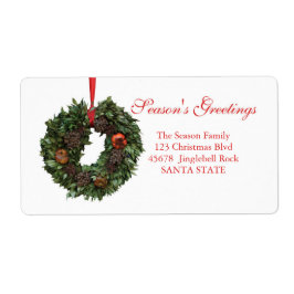 Seizoensvakantie met kerstfeest etiket