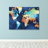 Seizoensverandering Canvas Afdruk (Insitu (Houten vloer))