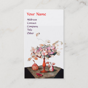 SEIZOENVROUWERS VAN DE SEASON, LATEN PEARS MONOGRA VISITEKAARTJE