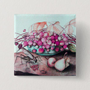 SEIZOENVRUCHTEN 3 VIERKANTE BUTTON 5,1 CM