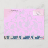 SEIZOENVRUCHTEN 5 BRIEFKAART (Achterkant)