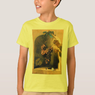SEIZOENVRUCHTEN - VRUCHTIGHEID bruin groen T-shirt