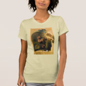 SEIZOENVRUCHTEN - VRUCHTIGHEID bruin groen T-shirt (Voorkant)