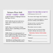 Seizure First Aid   (Voorkant)