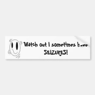SEIZURE - Gepersonaliseerd Bumpersticker