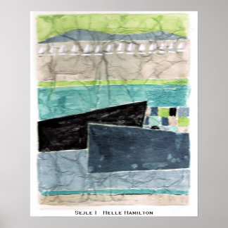 Sejle I Helle Hamilton Poster