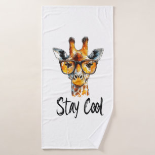 Séjour Cool - Giraffe avec lunettes de soleil Illu