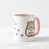 Séjour Pawsitive - tasse de café mignonne (Devant droit)