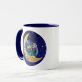 SÉJOURNER LUNE SAUVAGE ENFANT Chow 11 oz tasse (Devant gauche)