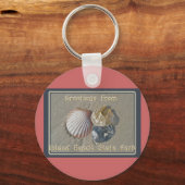 Sekells-groeten van IBSP Seaside Park NJ Sleutelhanger (Voorkant)