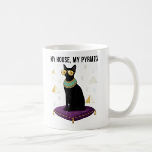 Sekhment Egyptische Kat Bastet - Mijn Huis Mijn Pi Koffiemok