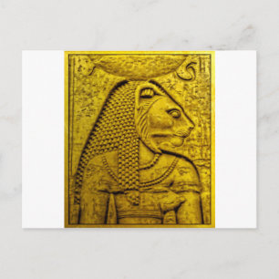 Sekhmet Briefkaart
