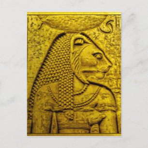 Sekhmet Briefkaart