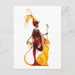 Sekhmet-Briefkaarten Briefkaart