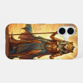 Sekhmet – Lion-Headed War Goddess´3 iPhone 16 Hoesje (Achterkant horizontaal)
