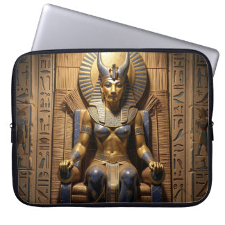 Sekhmet – Lion-Headed War Goddess Laptop Sleeve