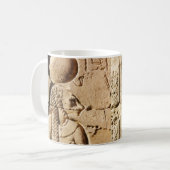 Sekhmet Lioness Hieroglyphic Koffiemok (Voorkant links)